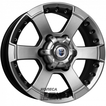 колесные диски K&K М56 7x16 6*139.7 ET38 DIA67.1 Дарк платинум Литой