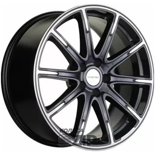 колесные диски Khomen KHW 1903 9.5x19 5*112 ET40 DIA66.6 Black-FP Литой