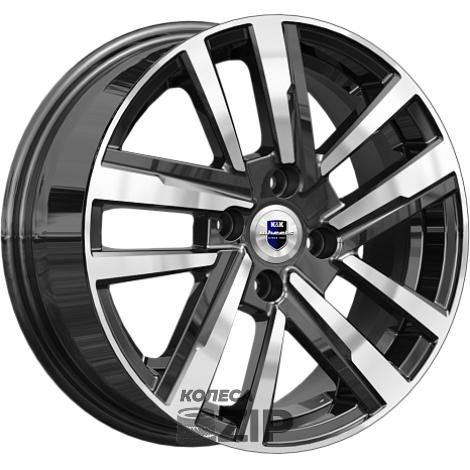 колесные диски K&K Хант 6x15 4*98 ET33 DIA58.6 Алмаз черный Литой