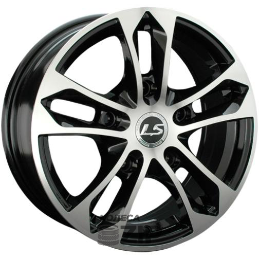 колесные диски LS 197 6.5x16 5*139.7 ET40 DIA98.5 BKF Литой