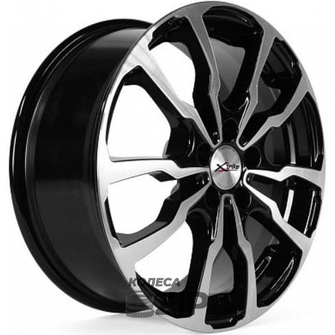 колесные диски X'trike X-117 6.5x16 5*100 ET38 DIA67.1 BKFP Литой