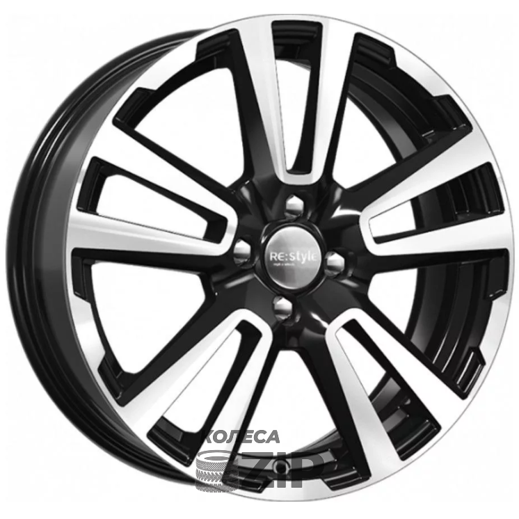 колесные диски K&K КС874 6.5x17 5*114.3 ET50 DIA66.1 Алмаз черный Литой
