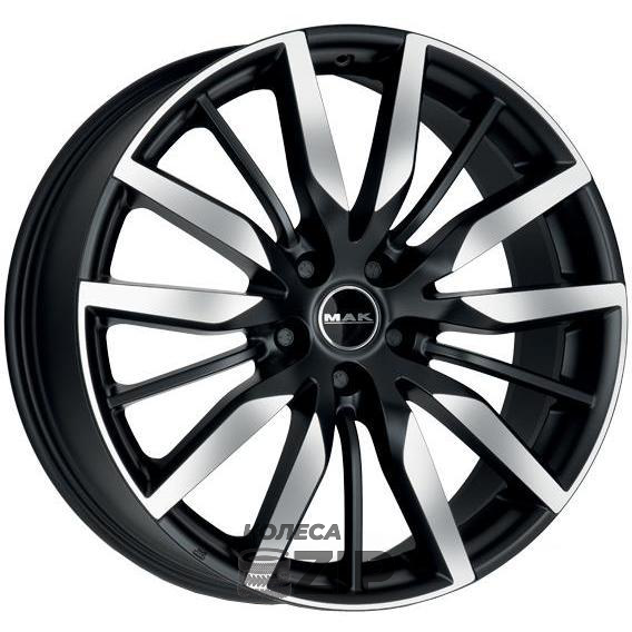 колесные диски MAK Barbury 8x19 5*112 ET28 DIA66.6 Ice Black Литой