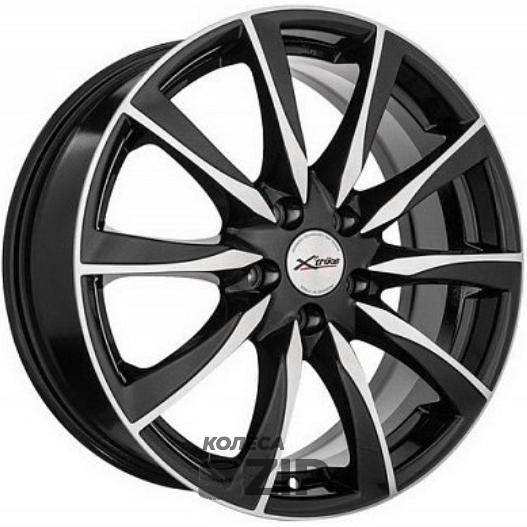 колесные диски X'trike X-120 7x17 5*100 ET38 DIA67.1 BKFP Литой