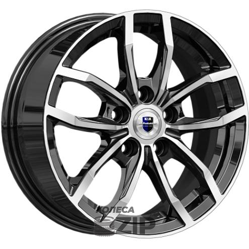 колесные диски K&K Фрост 6.5x15 5*100 ET38 DIA57.1 Алмаз черный Литой
