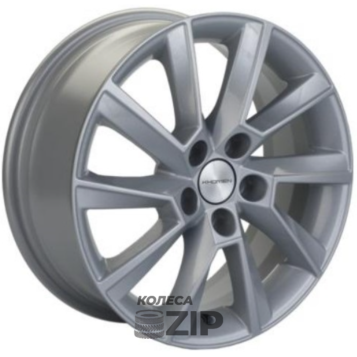 колесные диски Khomen KHW 1507 6x15 5*100 ET38 DIA57.1 F-Silver Литой