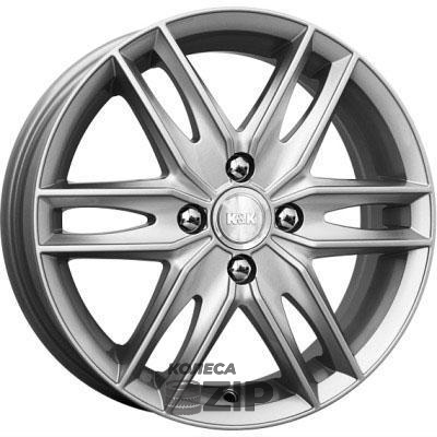 колесные диски K&K Монтеррей 6x16 5*112 ET50 DIA57.1 Сильвер Литой