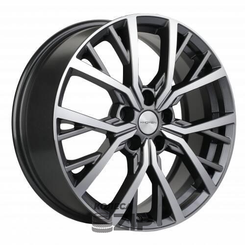 колесные диски Khomen KHW 1806 7x18 5*108 ET36 DIA65.1 Gray-FP Литой