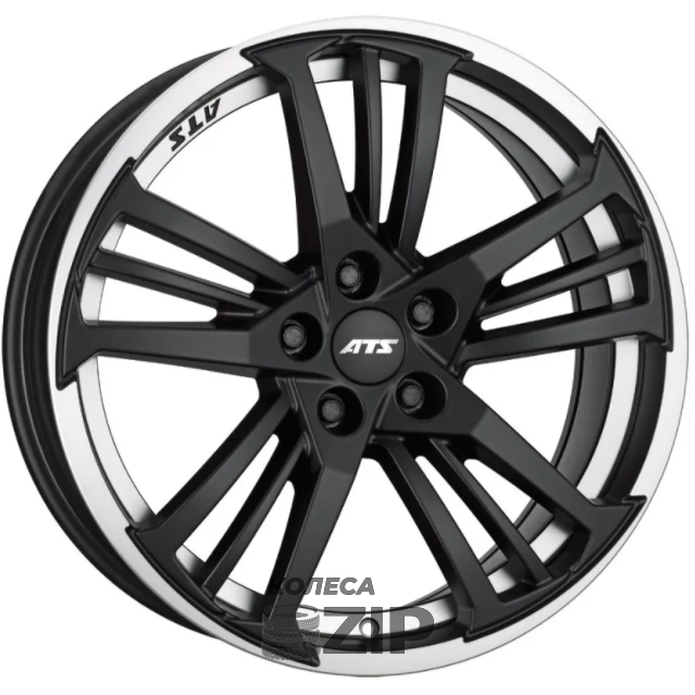 колесные диски ATS Prazision 9x20 5*120 ET30 DIA72.6 Racing Black Double lip polished Литой