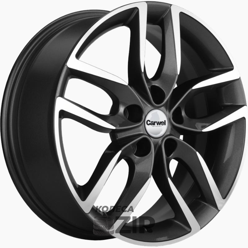 колесные диски Carwel Кутыр 6.5x17 5*108 ET43 DIA65.1 AGR Литой