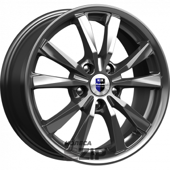 колесные диски K&K Спайдер 6.5x16 5*108 ET40 DIA67.1 Дарк платинум Литой