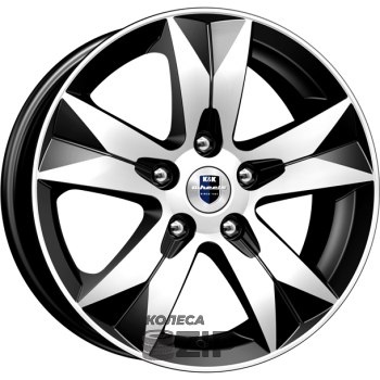 колесные диски K&K Crossline 6.5x16 5*114.3 ET46 DIA67.1 Алмаз черный Литой