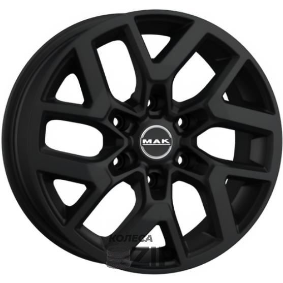 колесные диски MAK Gravel 8x18 6*139.7 ET53 DIA92.3 Matt Black Литой