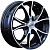 колесные диски Alcasta M07 6x14 5*100 ET38 DIA57.1 BKF Литой
