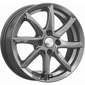 колесные диски Скад Осака 6x15 4*100 ET40 DIA60.1 Черный бархат Литой