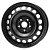 колесные диски KFZ 4595 6x15 5*114.3 ET46 DIA67.1 Black Штампованный