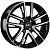 колесные диски LS 917 6.5x17 4*100 ET41 DIA60.1 BKF Литой