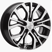 колесные диски Khomen KHW 1608 6.5x16 5*110 ET43 DIA65.1 Black Литой