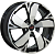 колесные диски Replica Concept SB509 7x17 5*100 ET48 DIA56.1 BKF Литой