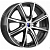 колесные диски K&K Арнар 6x15 4*100 ET50 DIA60.1 Алмаз черный SK Литой