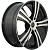 колесные диски Replica LA LX105 8.5x21 5*150 ET54 DIA110.1 BKF Литой