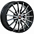 колесные диски Alcasta M60 7x17 5*110 ET39 DIA65.1 BKF Литой