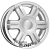 колесные диски K&K КС670 6x15 4*100 ET50 DIA60.1 Сильвер Литой