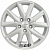 колесные диски Khomen KHW 1706 7x17 5*114.3 ET45 DIA60.1 Silver Литой