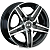 колесные диски LS 321 6x14 4*100 ET40 DIA73.1 BKF Литой
