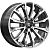 колесные диски K&K KP006 8.5x20 6*139.7 ET33 DIA75.1 Алмаз черный Литой
