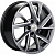 колесные диски Khomen KHW 1714 7x17 5*114.3 ET48.5 DIA67.1 Gray-FP Литой