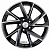колесные диски Khomen KHW 1714 7x17 5*114.3 ET39 DIA60.1 Black-FP Литой