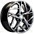 колесные диски Khomen KHW 1716 7x17 5*108 ET40 DIA60.1 Gray-FP Литой